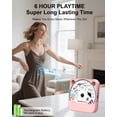 thumbnail image 2 of Reproductor de CD ENVYCLOUD Portátil Recargable Bluetooth Rosa, 2 of 8