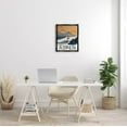 thumbnail image 2 of Stupell Industries Aspen Snow Slopes Mountain Graphic Art Jet Black Floating Framed Canvas Print Wall Art, Design by Ziwei Li, 2 of 6
