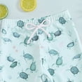 thumbnail image 5 of HCNTES Boys Swim Trunks Toddler Swim Shorts Bathing Suit Kids Swimsuit Youth Swimwear(Light Blue,3-4 Years), 5 of 5