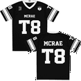 thumbnail image 4 of Tate Mcrae Football Jersey 2025 Miss Possessive Tour Tshirt Short Sleeve Vneck Tshirt Men/women Novelty Top, 4 of 6