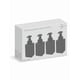thumbnail image 5 of Dispensador  Xtellar Shampoo De 650ml Marrón Para Baño, 4 Piezas Color Marron, 5 of 5