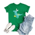 thumbnail image 1 of Hauts d'Été pour Femmes Grande Taille en Liquidation, T-Shirts Imprimés à Col Rond pour Femmes, Manches Courtes, T-Shirt Graphique à Col en V pour Femmes en Liquidation, 1 of 5