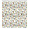 thumbnail image 3 of Ambesonne Floral Shower Curtain, Flora Curved Branches, 69"Wx70"L, Multicolor, 3 of 3