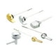 thumbnail image 5 of Wosthever Botón de descarga de inodoro para el hogar, centro comercial, dormitorio, baño, contenedor de agua, varilla de repuesto, accesorios de Hardware Accesorios de baño barra ABS Wosthever HA071389-01B, 5 of 6