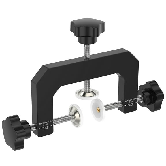 3 Way Face Clamp Adjustable Cabinet Installation Clamps Aluminum Alloy Woodworking Face Frame Fixture Tool for Installing Cabinets