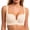 Beige, variant on Jelly Bras for Women, Wireless Push Up Demi Bra Half Cup, Seamless T-Shirt Bra with Convertible Straps, S-2XL