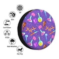 thumbnail image 4 of Yiaed Chemistry Tools Print Tire Wheel Cover, Waterproof Spare Tire Cover Fit for Jeep, Truck,Trailer, RV, SUV, Camper and Most Vehicle-17 inch, 4 of 6