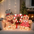 thumbnail image 5 of Ktaxon Gnomes Christmas Lighted Outdoor Decoration for Holiday Lawn Garden Party, 5 of 10