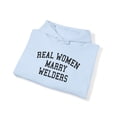 thumbnail image 4 of Welder Welding Wife Husband Wedding Hoodie, Gifts, Hooded Sweatshirt, 4 of 4