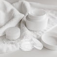 thumbnail image 6 of Monyance Cosmetic Boxes Jar Cream Cosmetic Pot Containers Clear Face Container Sample Boxes Jars Empty Plastic Makeup Mini Lotion Balm Lip Small(1.18X1.18X0.71Inches), 6 of 11