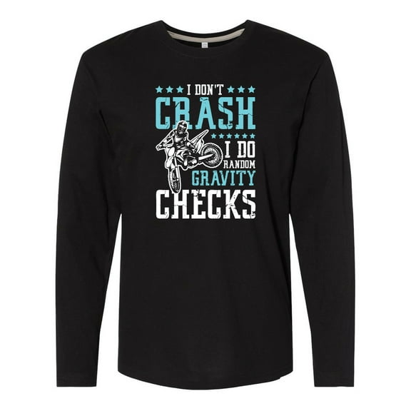 Inktastic Motocross BMX Bike Apparel Long Sleeve T-Shirt