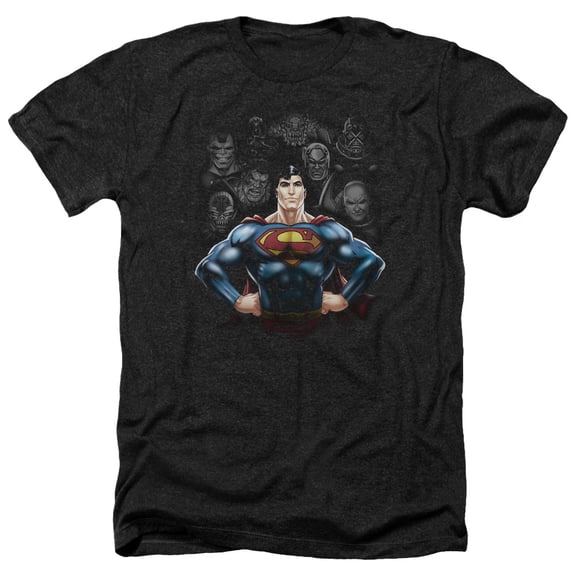 Superman - Villains - Heather Short Sleeve Shirt - XX-Large
