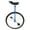 Blue-C, variant on 24" Unicycle, Leakproof Tire Outdoor Unicycle with Adjustable Seat Height, Curved PU Seat, Anti-Slip Designs Beginner Outdoor Indoor Sports Entertainment Fun