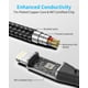 thumbnail image 4 of Cable USB C a Lightning Umefly de 1 pie, paquete de 3 unidades, certificado MFi, 4 of 7