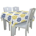 thumbnail image 2 of EREHome Yellow And Blue Rudder Tablecloth 60x104 inches, 2 of 4