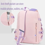 BTEPSGA Bunny Backpack, Kawaii Backpack Cute Sequin Bag, Back Protection Lightweight Backpack,Blue