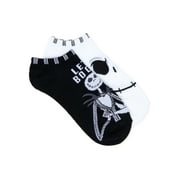 The Nightmare Before Christmas Women’s No-Show Socks, 2-Pack