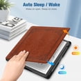thumbnail image 2 of Funda FINTIE Slim para Kindle Scribe 10.2 con soporte para bolígrafos, color marrón, 2 of 9