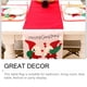 thumbnail image 5 of Yuarrent Camino de navideño de Papá Noel, mantel bordado, bandera, cubierta de muebles de cocina, suministros de arreglo para decoración Kits de decoración para fiestas, 5 of 6