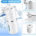 thumbnail image 3 of HOTU Automatic Soap Dispenser,Foaming Soap Dispenser Bathroom 12.8oz/380ML Rechargeable Wall Mount Touchless Foam Hand Soap Dispenser Long Battery Life for Bathroom Kitchen,white, 3 of 11