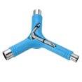 thumbnail image 1 of Unique Bargains Outil de Skate Tout-en-un Multifonction Portable, Bleu, 1 of 4