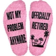 thumbnail image 4 of Chaussettes de Retraite Amusantes pour Femmes, Nouveauté, Confortables, Mi-Mollet, Idée Décontractée, 4 of 7