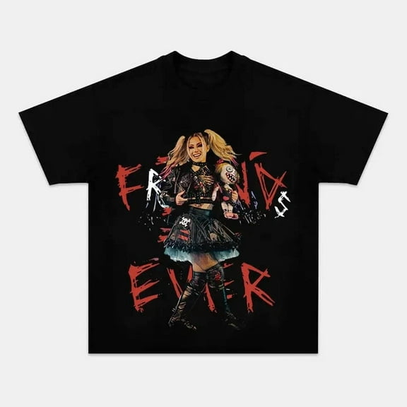 Alexa Bliss Friends 4 Ever Shirt, Wwe Superstar Tee, WWE Fan Merch