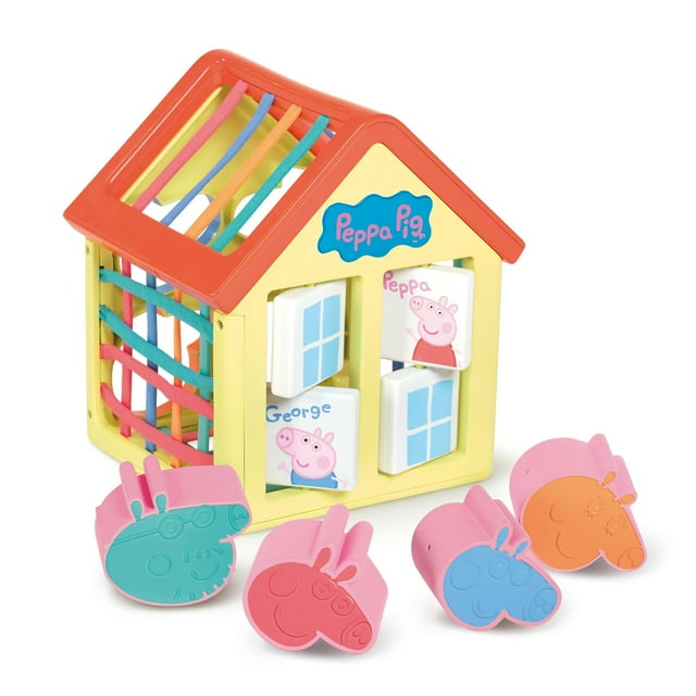 Activity Cube Toomies Peppa Pig's Sensory House para niños pequeños de 18 años o más