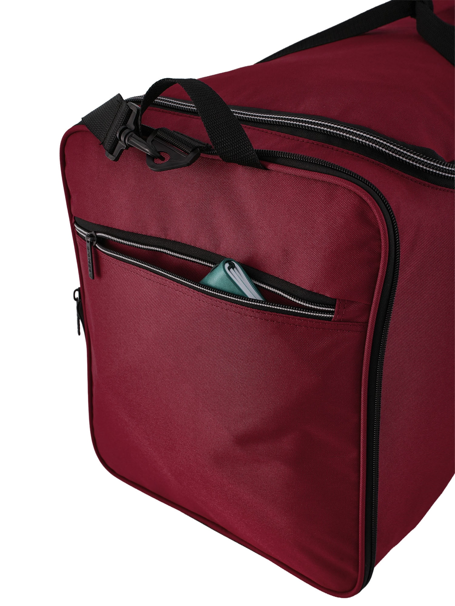 Protégé Navigation 28" Large Collapsible Travel Duffel, Red