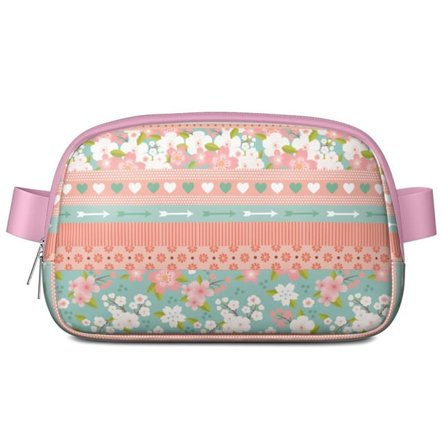 Rustic Hands-Free Waist Pack – Waterproof Fanny Bag, Adjustable for Travel, Festivals, Daily Leisure (Vintage Aesthetic)