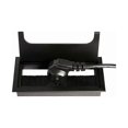 thumbnail image 3 of 2 Pcs Rectangular Cable Grommet Cover Wire 80x 280mm for Flush on Desk Table Furniture, 3 of 3