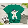 thumbnail image 5 of Cool Dabbing Dancing Polar Bear Wear Sunglasses Hat Necklace T-Shirt, 5 of 8