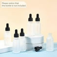 thumbnail image 3 of 24sets 5ml 2.48x0.83Inch Black Straight Tip Glass Droppers with Rubber Bulb and Screw Cap Eye Dropper DIY, 3 of 9