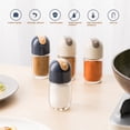 thumbnail image 4 of Botellas de condimentos Toystoory Dispensadores de sal Pimentero con tapa automático cocina almacenamiento recargable al aire libre Azul, 4 of 6