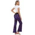 thumbnail image 5 of HDE Womens Pajama Pants Wide Leg Sleepwear Casual Loose Lounge Pant PJ Bottoms Purple Tie Dye 4X Plus, 5 of 6