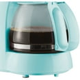 thumbnail image 3 of Brentwood Blue Finish 4-Cup 650W Coffee Maker, 3 of 4