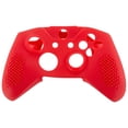 thumbnail image 6 of eXtremeRate Soft Anti-Slip Red Silicone Controller Cover Skins Thumb Grips Caps Protective Case for Microsoft Xbox One X & One S Controller Red, 6 of 9