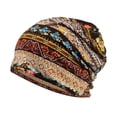 thumbnail image 3 of Unisex Fashion Slouchy Beanie Hat Sleep Turban Cap Headwear Coffee+Blue Sunnimix Gorra unisex Beanie Slouchy, 3 of 8