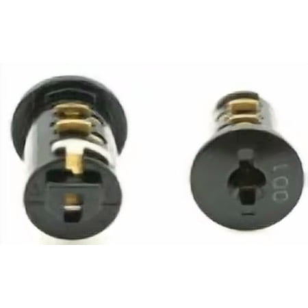 (BLACK) Office Furniture Replacement Lock Core for Kimball Office 359