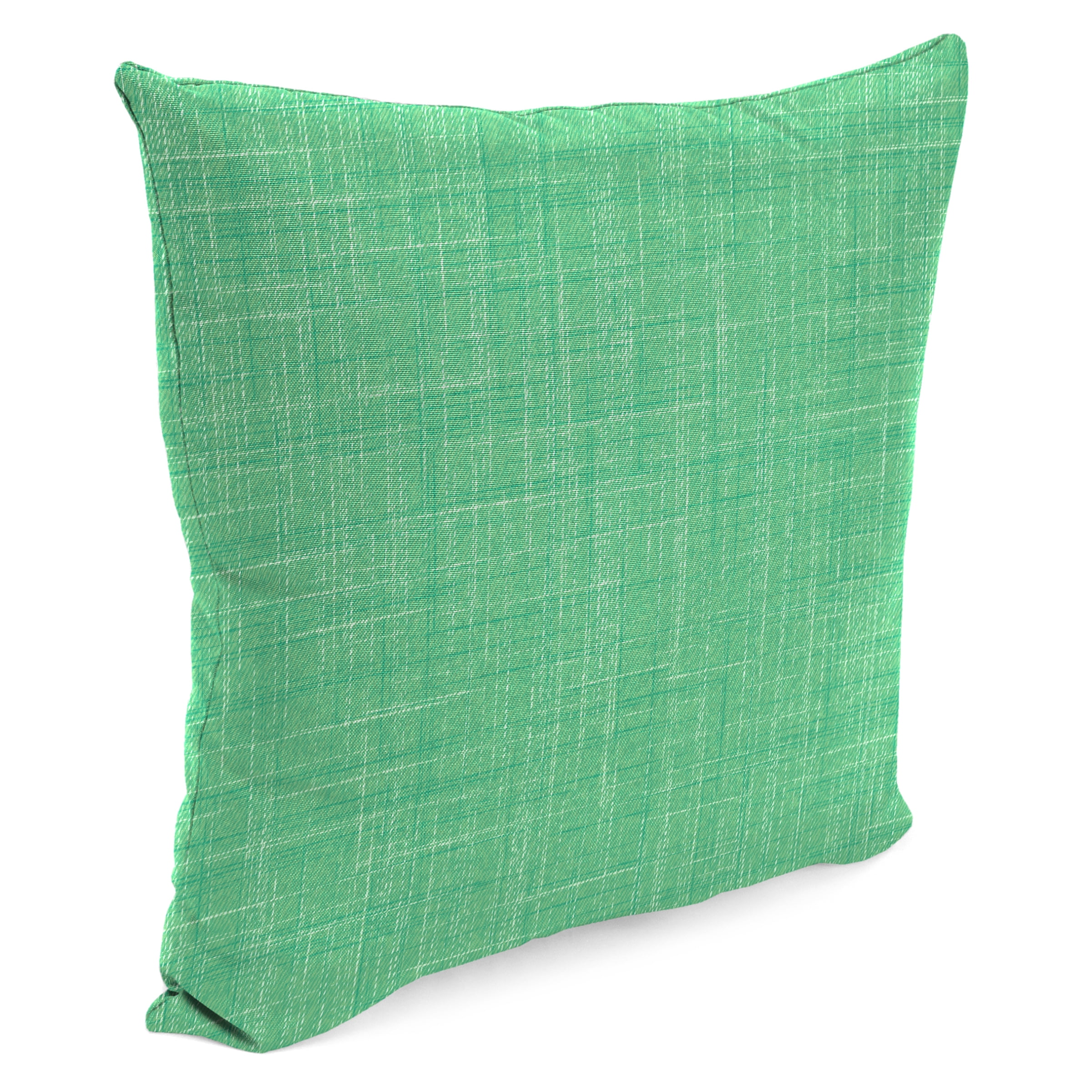 Jordan Manufacturing 16" x 16" Harlow Dill Green Solid Square Outdoor Throw Pillow (2 Pack)