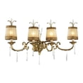 thumbnail image 2 of 8814-65 Livex Lighting La Bella - 4 Light Bath Vanity in Glam Style - 34 Inches wide by 20 Inches high, 2 of 4