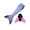 Aurora Borealis - Pink Monofin, variant on Sun Tail Mermaid Borealis Mermaid Tail & Pink Monofin Swimsuit (Women's), Size Medium 6/7