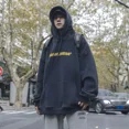 thumbnail image 4 of Sudadera con capucha de estilo hip hop para hombre, ropa masculina de color negro, sudadera blanca, de alta calidad, sencilla, estilo vintage de los años 90, cálida y divertida, de algodón, 4 of 4
