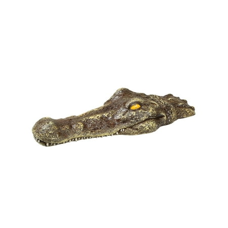 What on Earth Crocodile Alligator Head Pool Floater - Fun Pool Floatie (Whats The Best Way To Give Head)