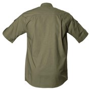 TAG SAFARI Adult Male Shooter Short Sleeve Shirt, Color: Moss, Size: M
