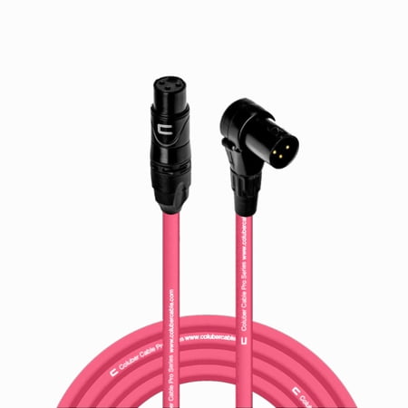 Coluber Cable - Balanced XLR Cable Female to Right Angle XLR Male Connector