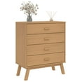 thumbnail image 5 of vidaXL Drawer Cabinet OLDEN Brown Solid Wood Pine, 5 of 27