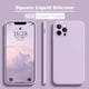 thumbnail image 1 of Funda de teléfono de silicona líquida cuadrada oficial de ASTUBIA para iPhone 11 12 13 Pro Max Mini X XR XS Max 7 8 Plus SE 2020 cubierta 14 Tan Jianjun unisex, 1 of 2