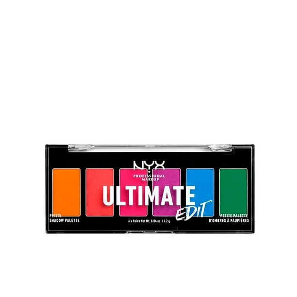 Paleta de sombras de ojos NYX Professional Makeup Ultimate Edit Brights