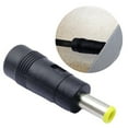 thumbnail image 2 of DC5.5x2.1mm Female to Round Head DC5.0x3.0mm Male Socket Connector Adapter Laptops Power Charging Converter, 2 of 10